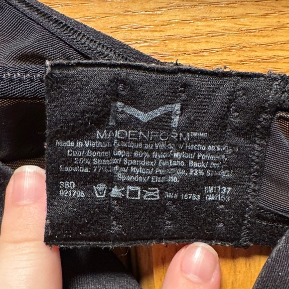 Maidenform Black Women's Bra - Picture 2 of 5